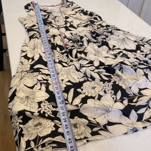 JOHNNY WAS Jade Silk Juliette A-line Tiered Dress Size Medium - Picture 9 of 9